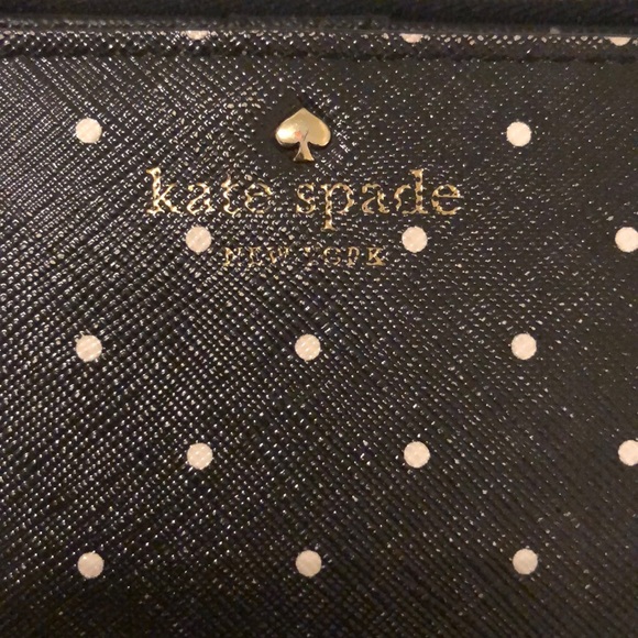 Kate spade small polka dot wallet - Picture 2 of 5